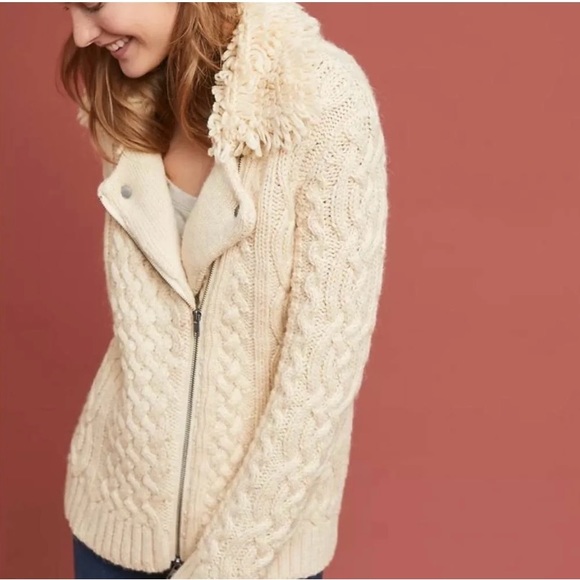 Moth Knit Sweater Jacket - Picture 3 of 9